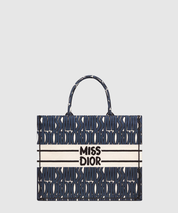 디올 북 토트백 라지 미스디올 M1286