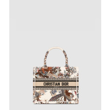 디올 북토트백 스몰 쟈뎅 디히비어 자수