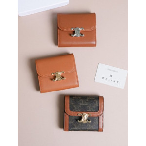 (국내배송) 셀린느 트리옹프 체인 플랩 반지갑