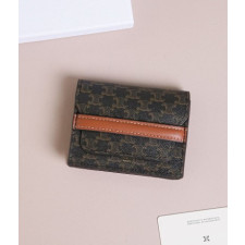 (국내배송) 셀린느 트리옹프 오리가미 플랩 반지갑