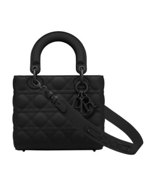 디올 레이디 디올 ABC 스몰 백 (울트라 매트 블랙/까나쥬/램스킨)