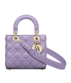 디올 레이디 디올 ABC 스몰 백 (라일락/까나쥬/램스킨)