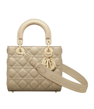 디올 레이디 디올 ABC 스몰 백 (샌드/까나쥬/램스킨)