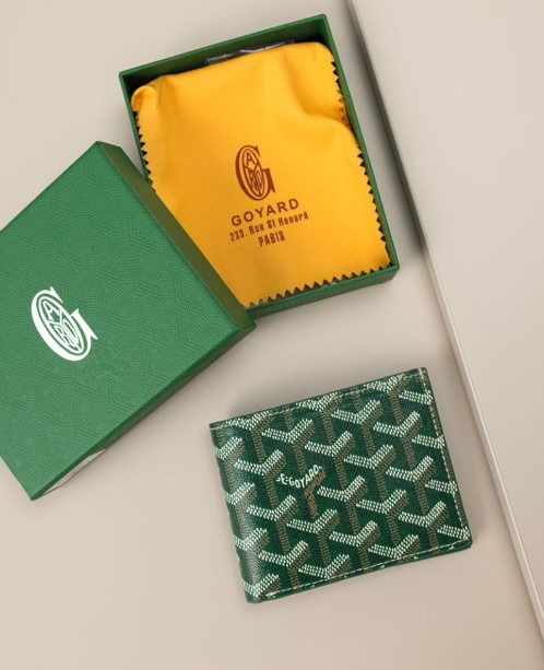 (국내배송) 고야드 victoire wallet green