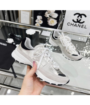 (국내배송) 샤넬 25A 공방 스니커즈 운동화 CC로고 벨벳 스웨이드