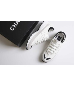 (국내배송) 샤넬 벨벳 카프스킨 스니커즈