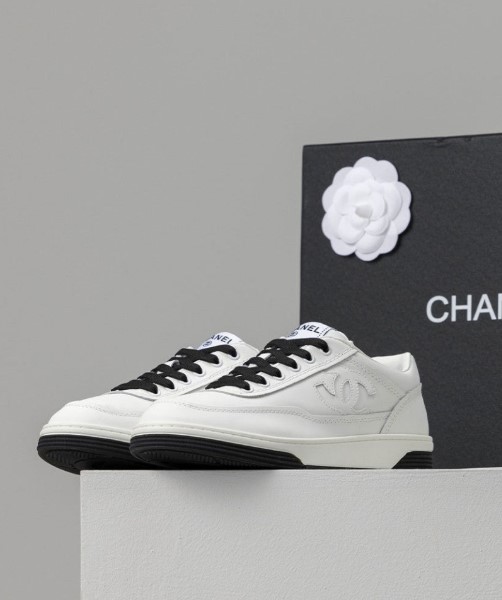 (국내배송) 샤넬 CC로고 테니스 스니커즈