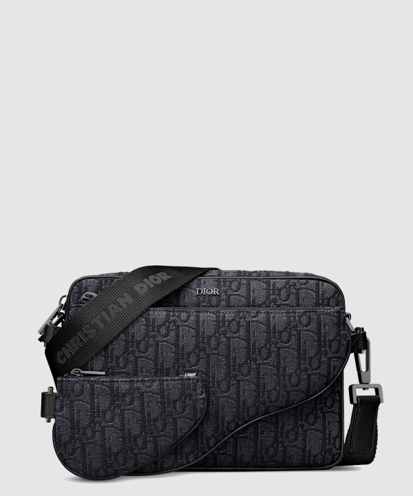 디올 새들 트리플 파우치 오블리크 1ADPO