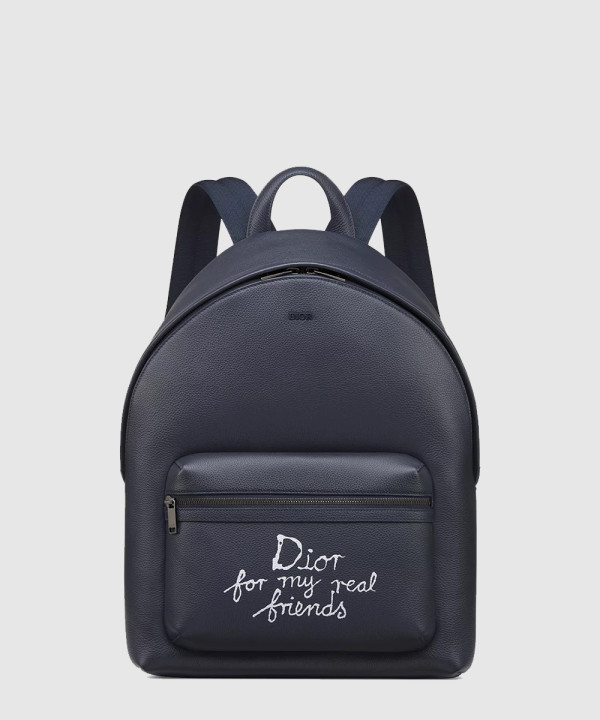 디올 라이더 2.0 디올 앤 HYLTON NEL 지퍼 백팩 1ESBA