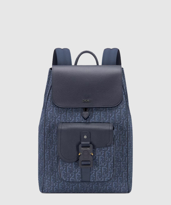 디올 새들 플랩 백팩 1ADBA