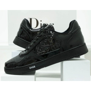 (국내배송) 디올 오블리크 로우탑 스니커즈 블랙 페이던트