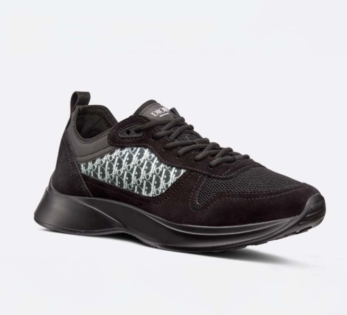 (국내배송) 디올 B25 오블리크 스웨이드 스니커즈