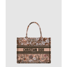디올 북 토트백 미디움 멀티컬러 M1296