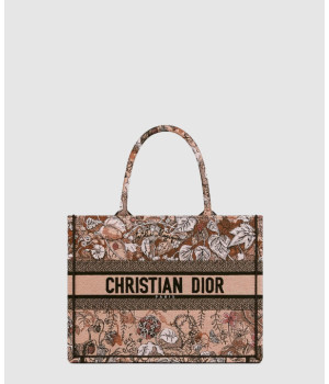 디올 북 토트백 미디움 멀티컬러 M1296