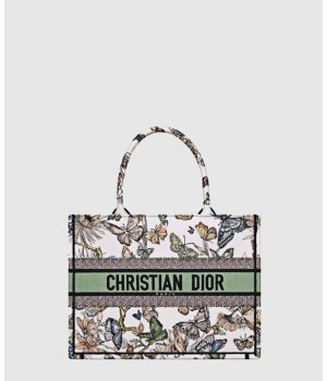 디올 북 토트백 미디움 멀티컬러 M1296
