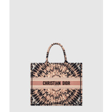 디올 북 토트백 미디움 멀티컬러 M1296