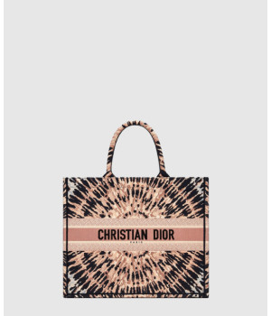 디올 북 토트백 미디움 멀티컬러 M1296