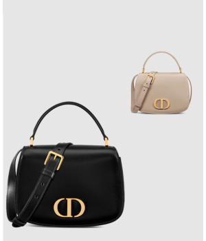 디올 30 몽테인 에비뉴 미디엄 탑 핸들백 M9371