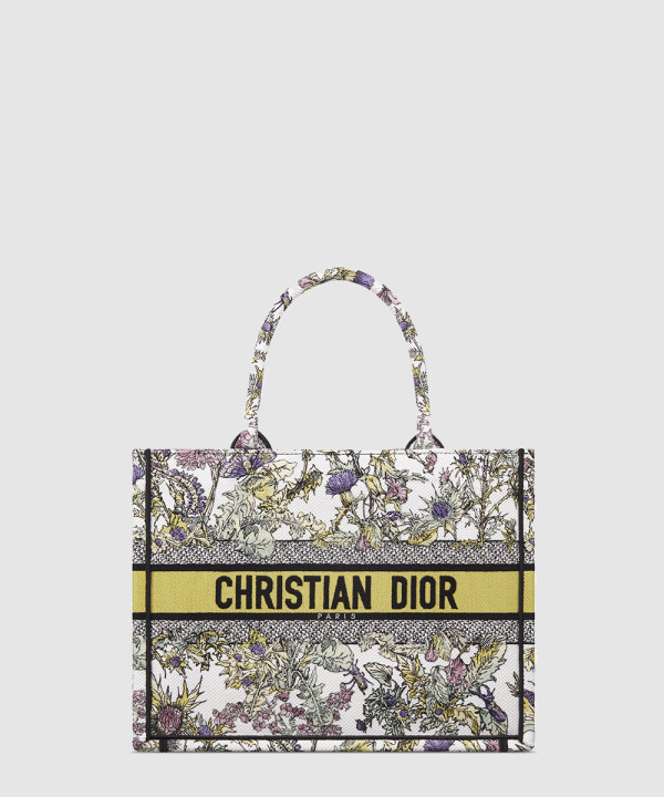 디올 북 토트백 미디움 멀티컬러 M1296