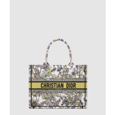 디올 북 토트백 미디움 멀티컬러 M1296