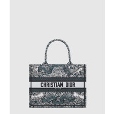 디올 북 토트백 미디움 멀티컬러 M1296