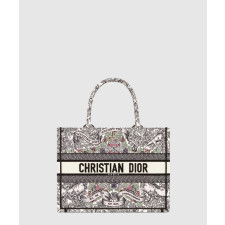 디올 북 토트백 미디움 멀티컬러 M1296