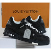(국내배송) 루이비통 LV 트레이너 블랙 스니커즈