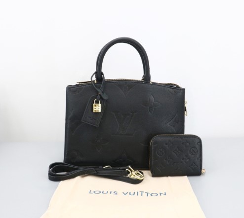 (국내배송) 루이비통 쁘띠뜨 팔레 모노그램 앙프렝뜨 블랙