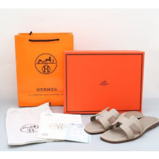 (국내배송) 에르메스 H 오란 샌들 (베이지)