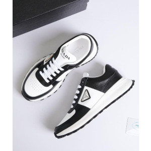 (국내배송) 프라다 로우탑 레더 스니커즈