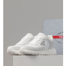 (국내배송) 프라다 리나일론 브러시드 가죽 스니커즈