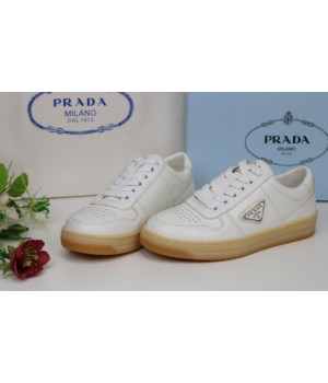 (국내배송) 프라다 다운타운 레더 스니커즈