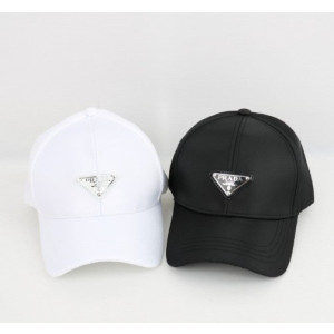 (국내배송) 프라다 정면 로고 볼캡 모자