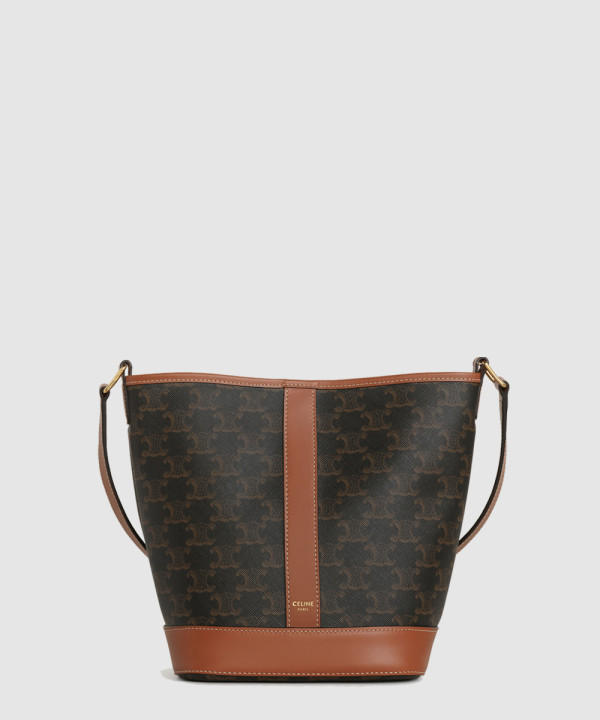 셀린느 스몰 버킷백 트리옹프 캔버스 191442