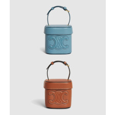 셀린느 트리오페 퀴르 스몰 박스 숄더백 199263