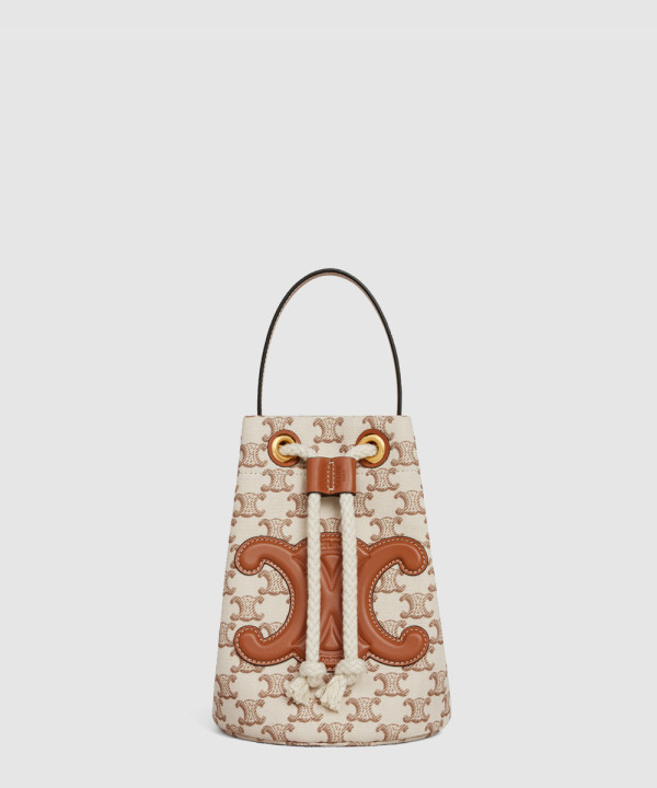 셀린느 틴 드로우스트링 버킷백 196532