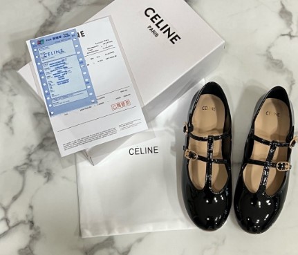 (국내배송) 셀린느 더블 스트랩 메리 제인 발레리나 슈즈