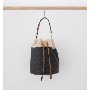 (국내배송) 셀린느 버킷백 클라라백 트리옹프 캔버스