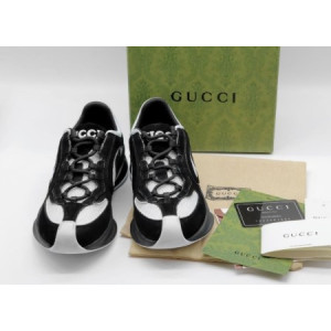 (국내배송) 구찌 런 레이스업 스니커즈