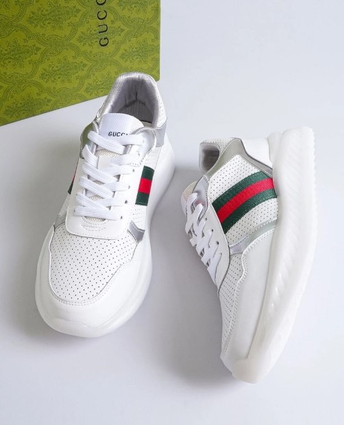 (국내배송) 구찌 슈프림 WEB 클래식 로우탑 스니커즈