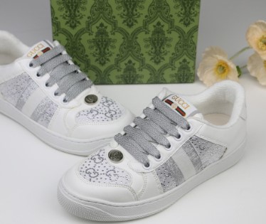 (국내배송) 구찌GG 스크리너 임벨리시드 레더 스니커즈