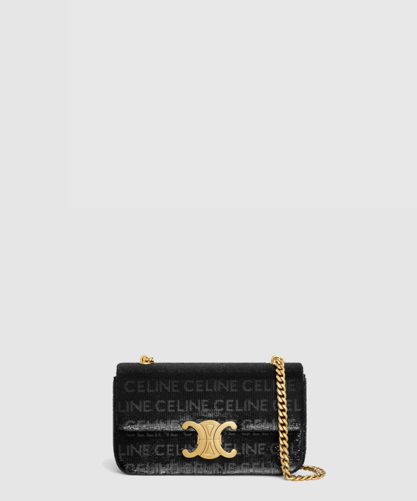 셀린느 트리오페 클로드 체인 숄더백 115202