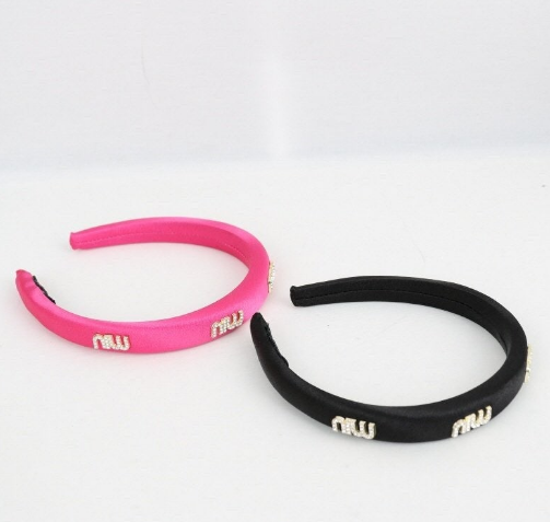 (국내배송) 미우미우 2종 머리띠 세트 M001