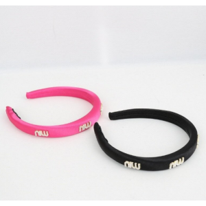 (국내배송) 미우미우 2종 머리띠 세트 M001