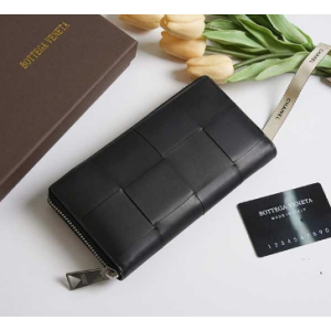 (국내배송) 보테가베네타 빅위빙 지퍼 장지갑