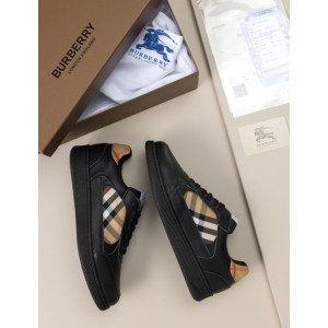 (국내배송) 버버리 체크 테라스 스니커즈 블랙