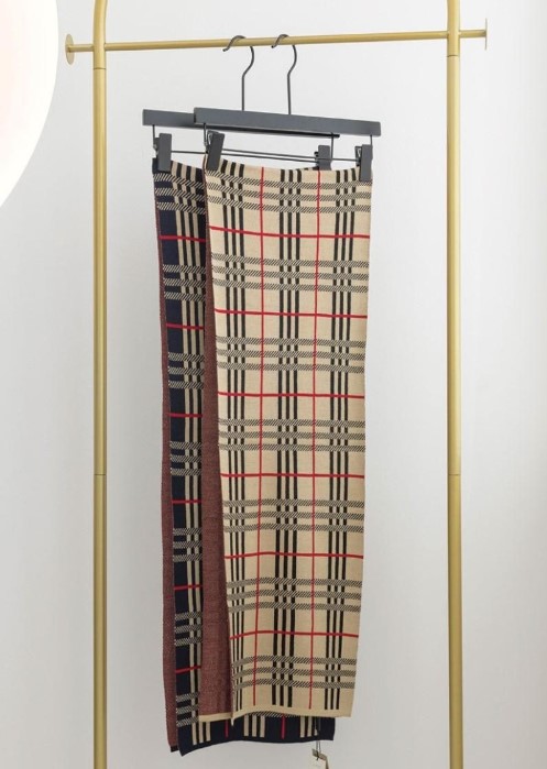 (국내배송) 버버리 몽타주 체크 울 머플러