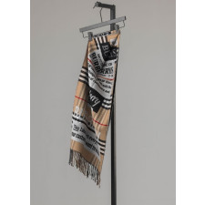 (국내배송) 버버리 클래식 체크 네임 울 머플러