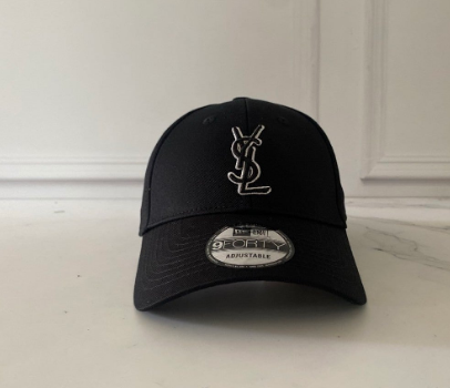 (국내배송) 생로랑 x 뉴에라 YSL 모노그램 캡 Saint Laurent x New Era YSL Monogram Cap