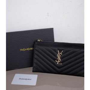 (국내배송) 생로랑 그랑 드 뿌드르 엠보스드 레더 카산드라 마틀라세 빌 파우치